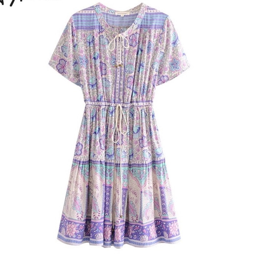 5โญ๏ธ FAV BESTSELLER NEW Poinciana Play Mini Dress - Picture 3 of 7